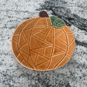 Pumpkin Decorative Plate / Candy tray